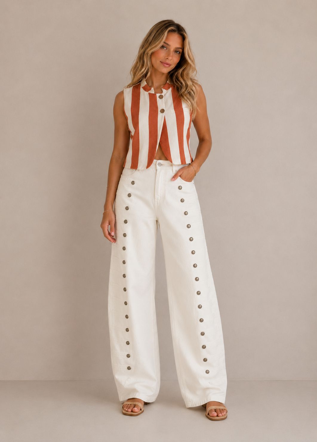 White jeans Napoleon