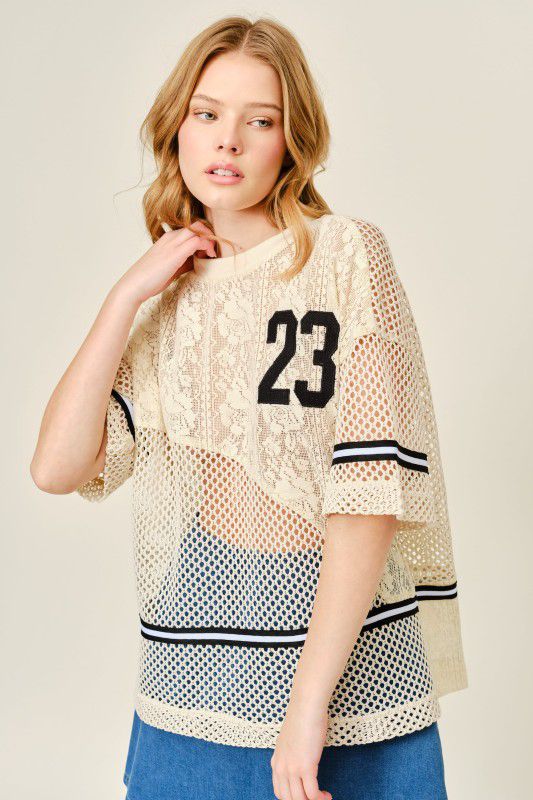 SPORT LACE TSHIRT