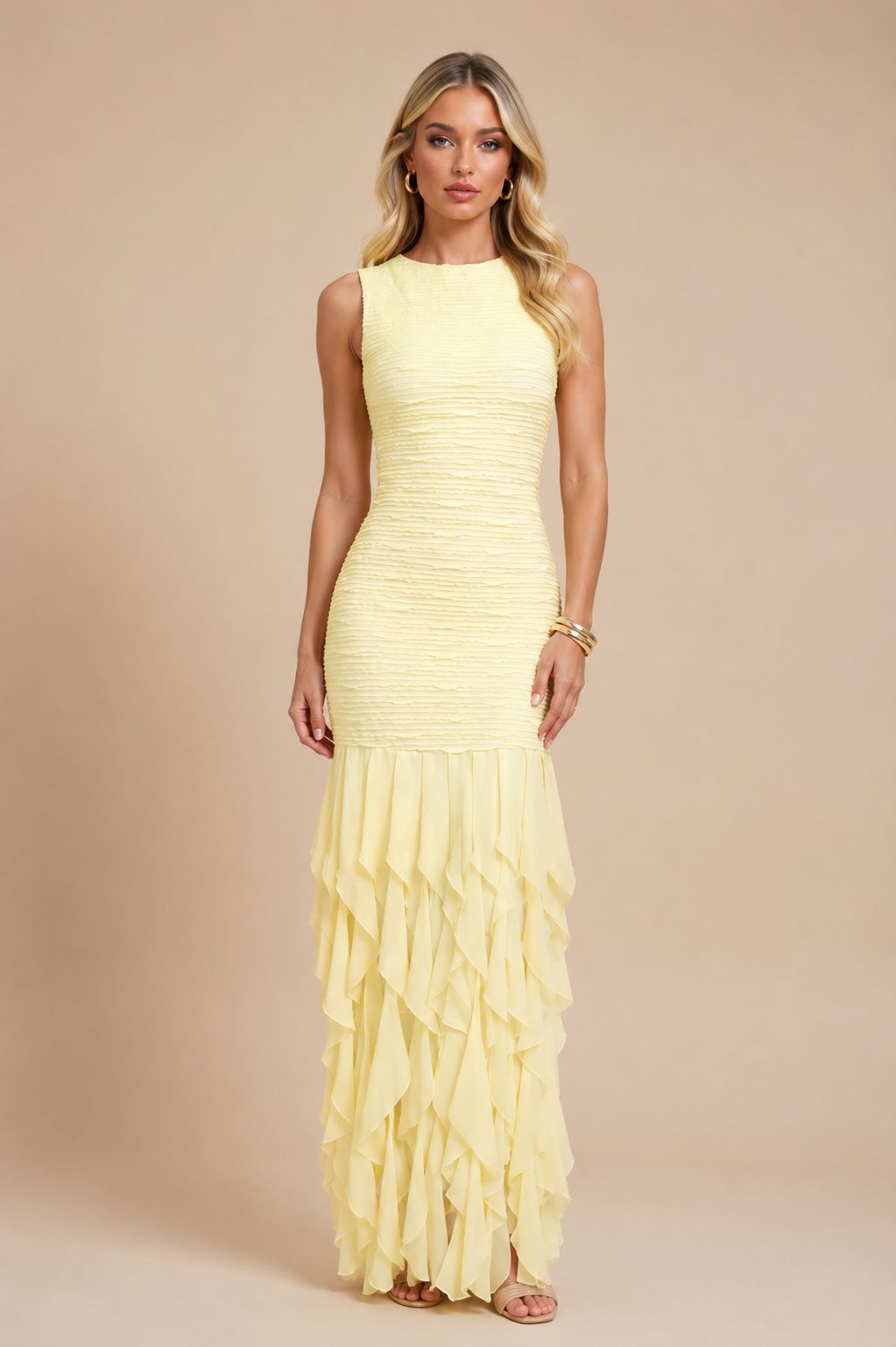 MARIE YELLOW DRESS