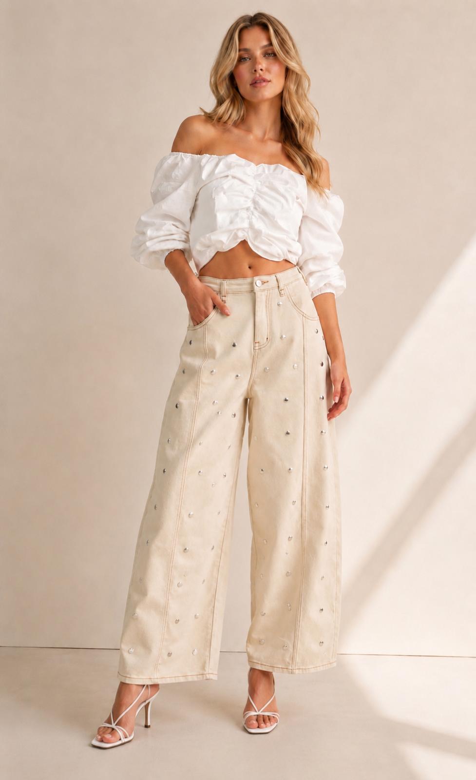 HADEL BARREL PANTS