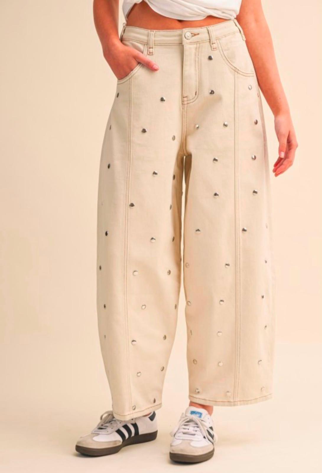 HADEL BARREL PANTS