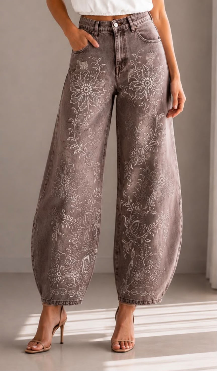 ELIA BARREL PANTS