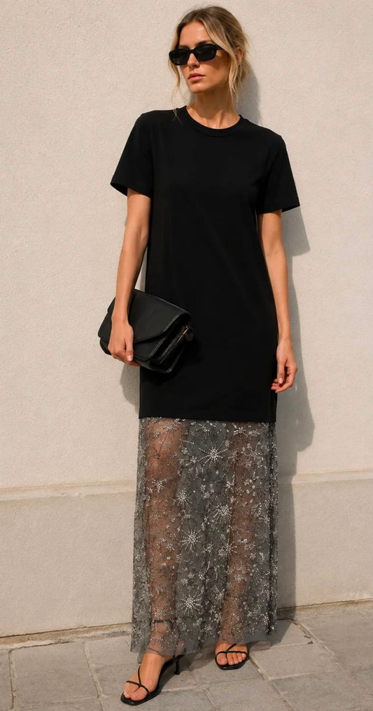 LORAINE BLACK DRESS