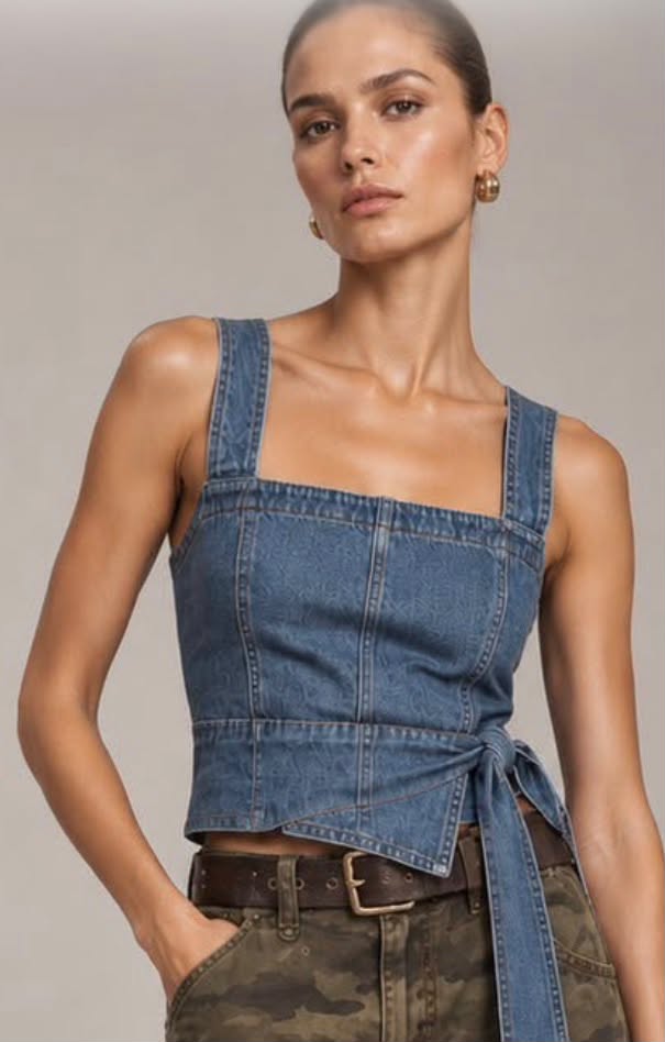 MIA DENIM TOP