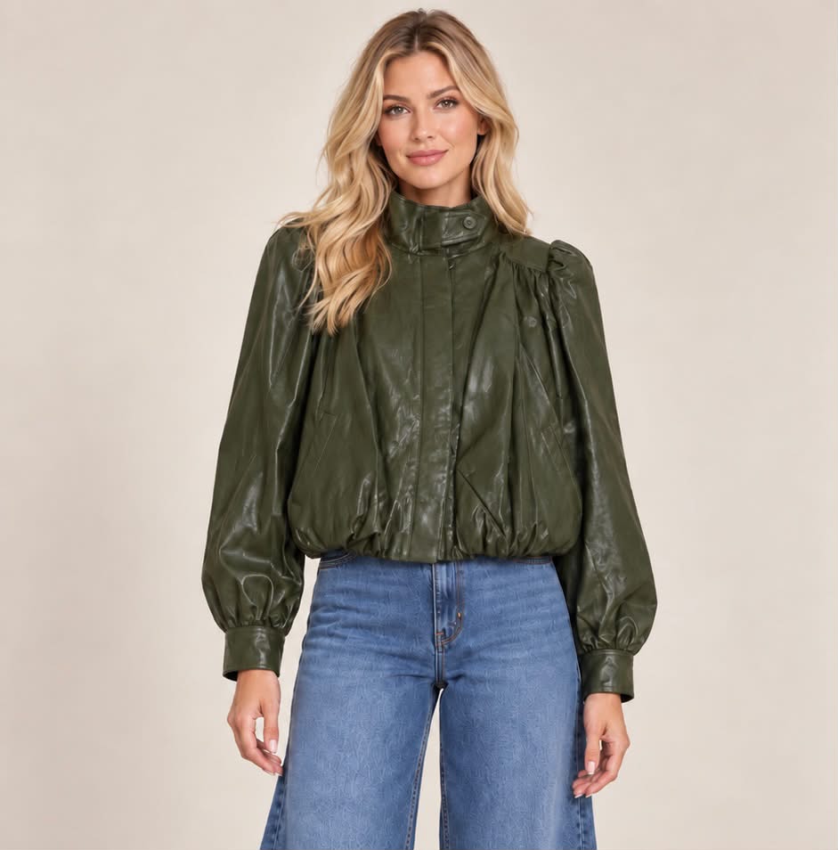 MIKA FAUX LEATHER