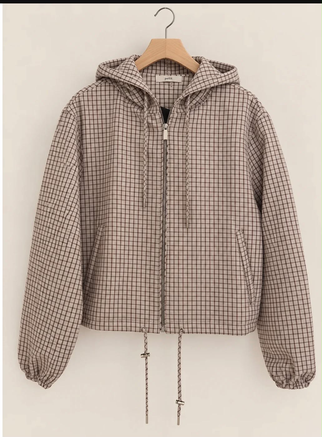 POLY JACKET PLAID