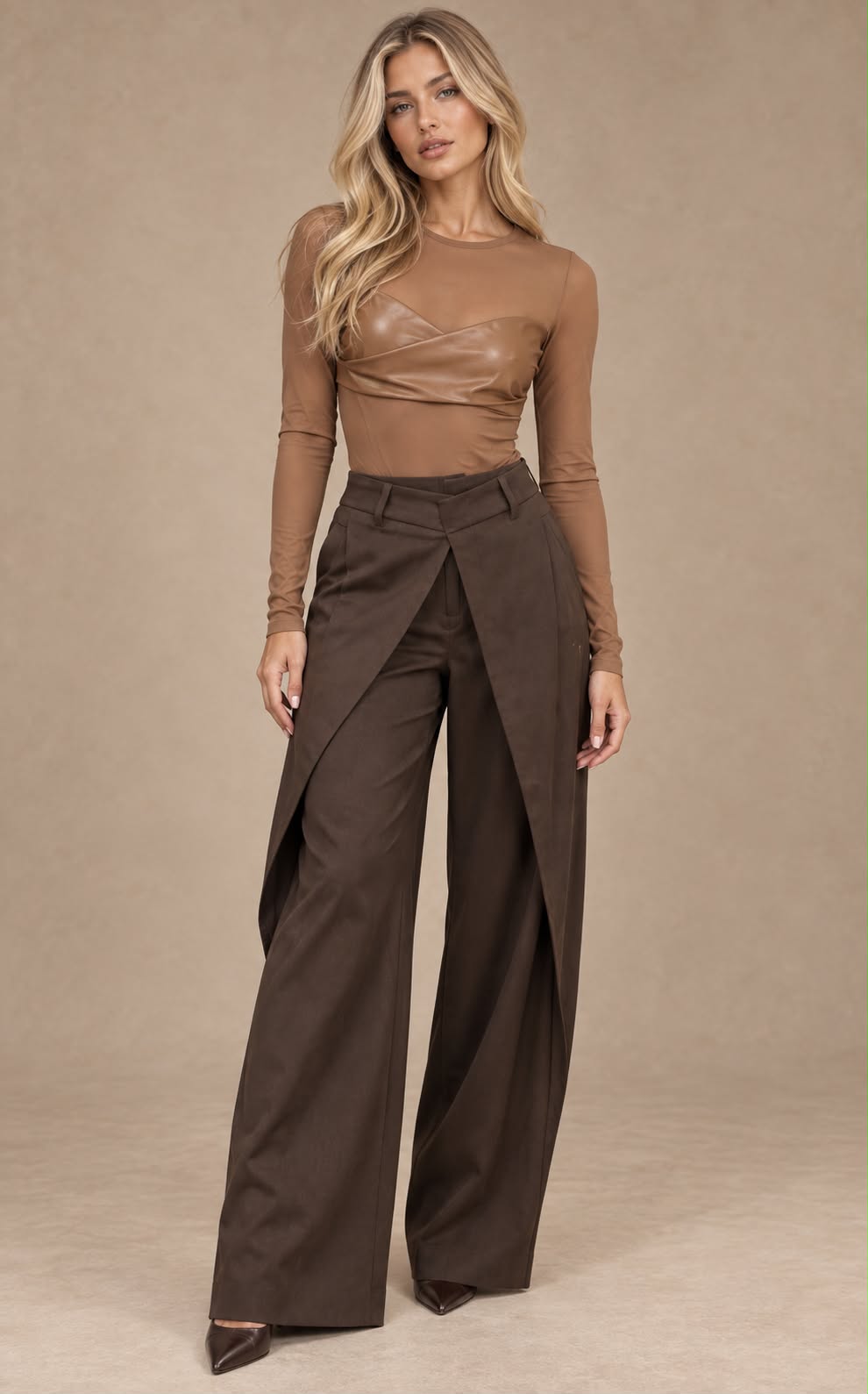 YOLIE BROWN PANTS