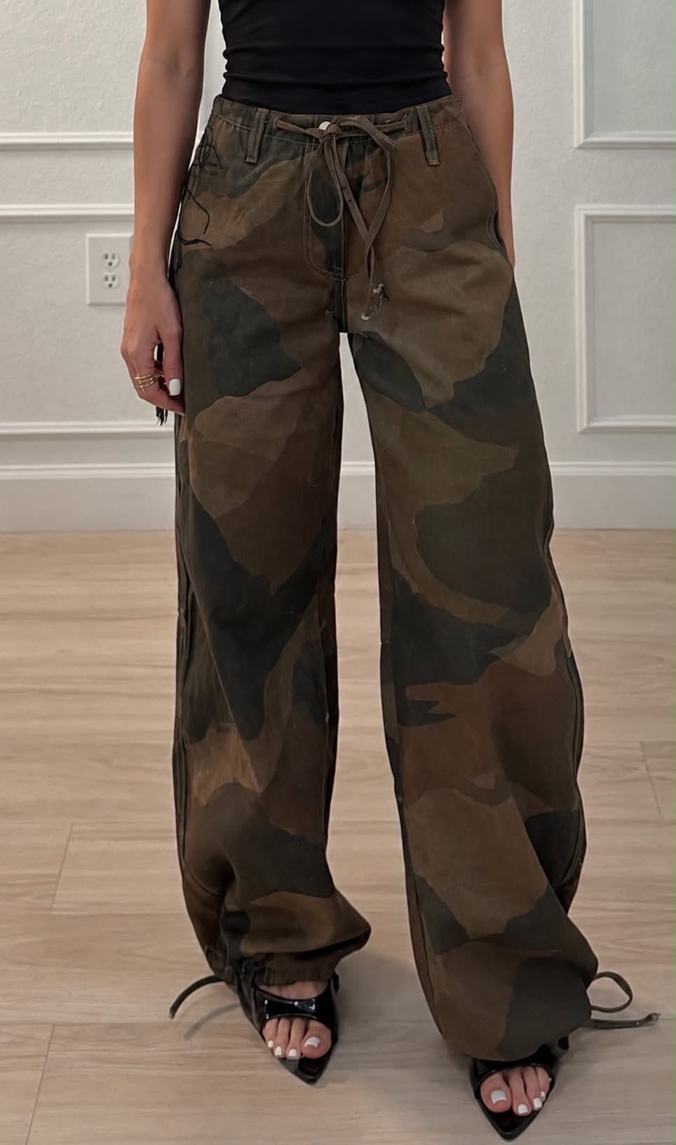 CAMO CARGO PANTS