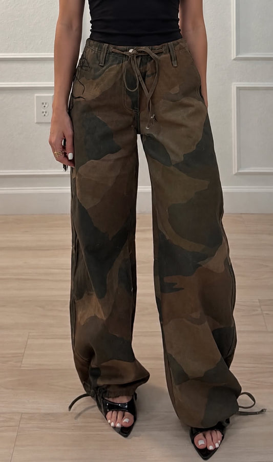 CAMO CARGO PANTS