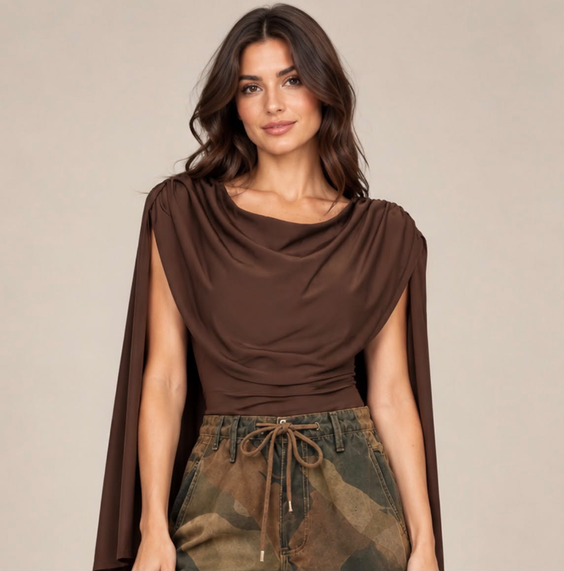 DUNE BROWN TOP