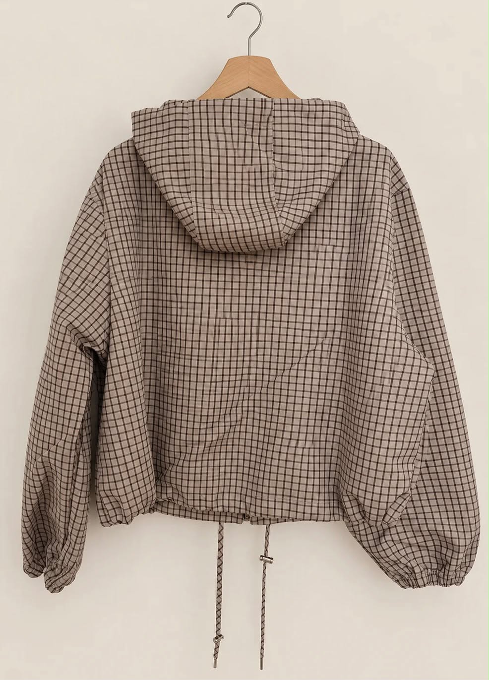 POLY JACKET PLAID