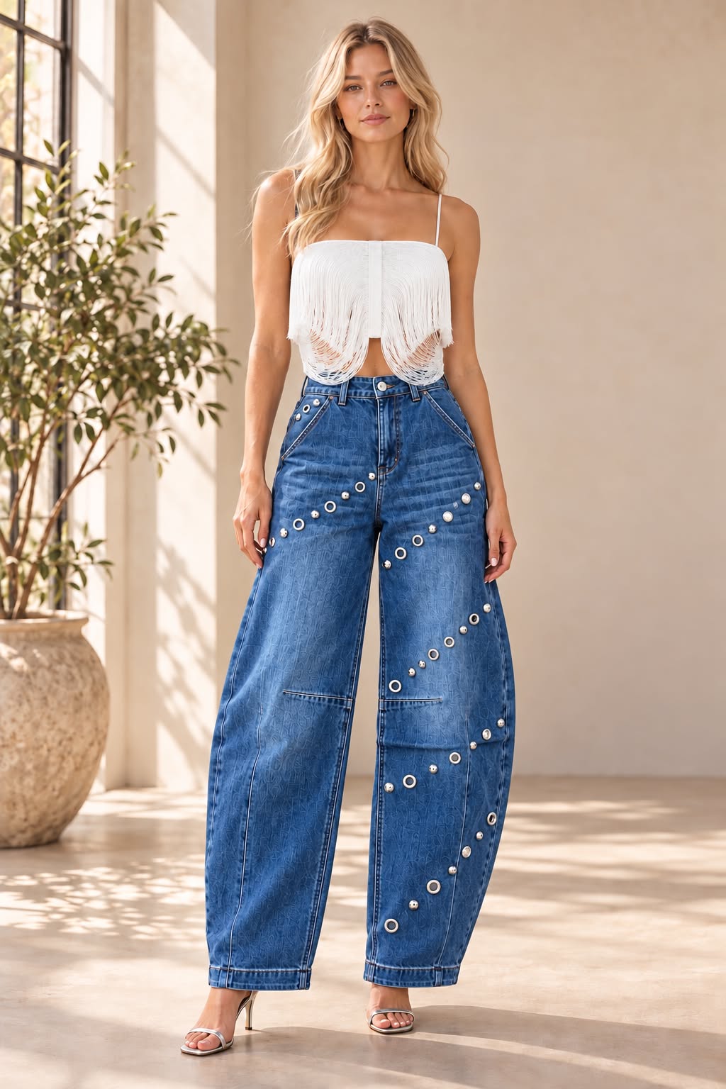 Sheila Barrel Jean