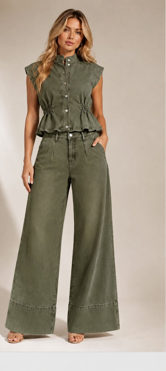 Olivia denim set