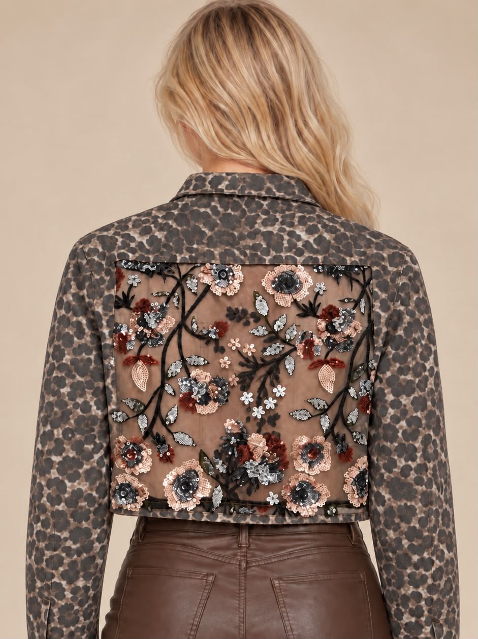 Animal print Jacket