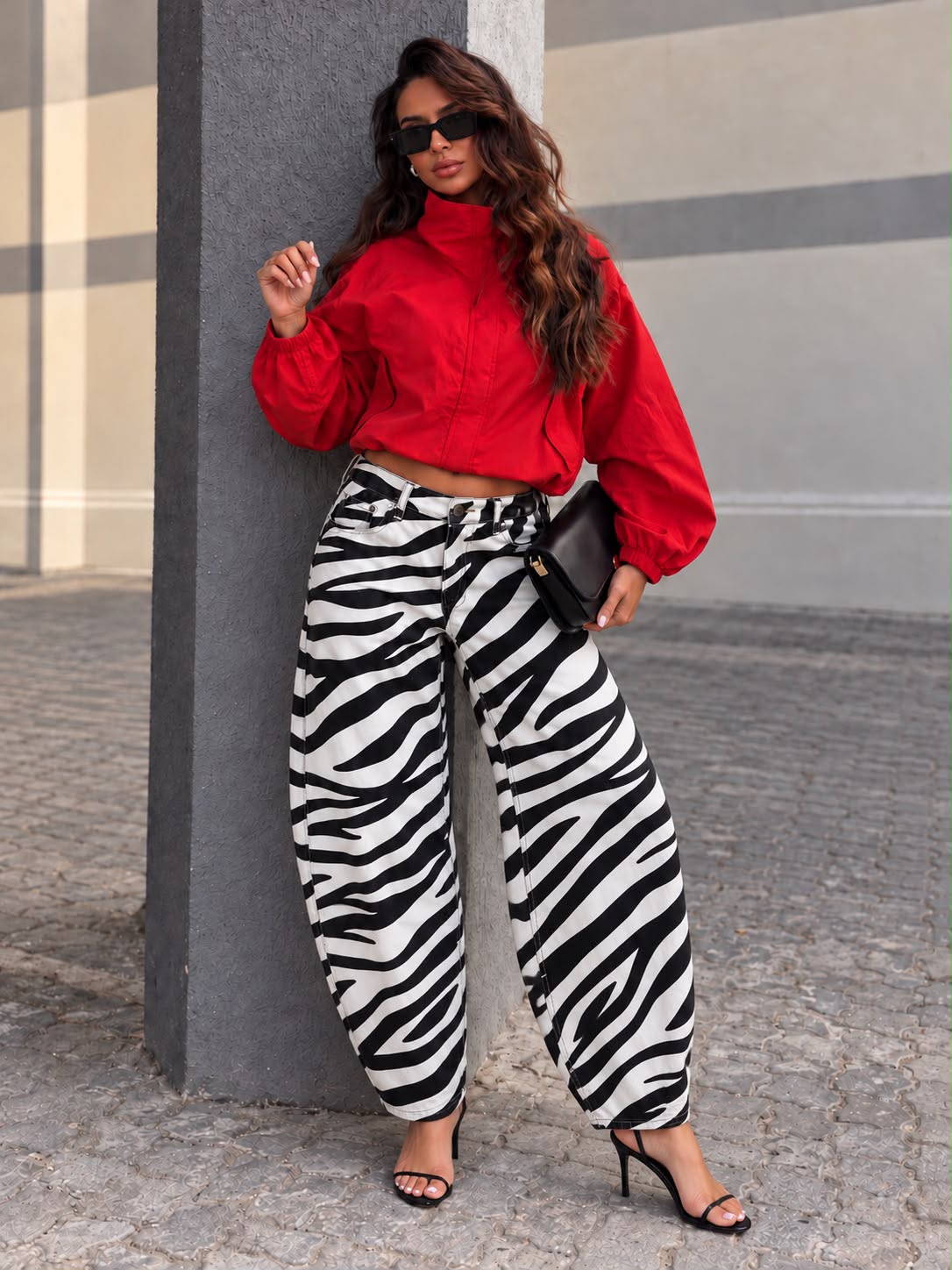 Barrel zibra pants