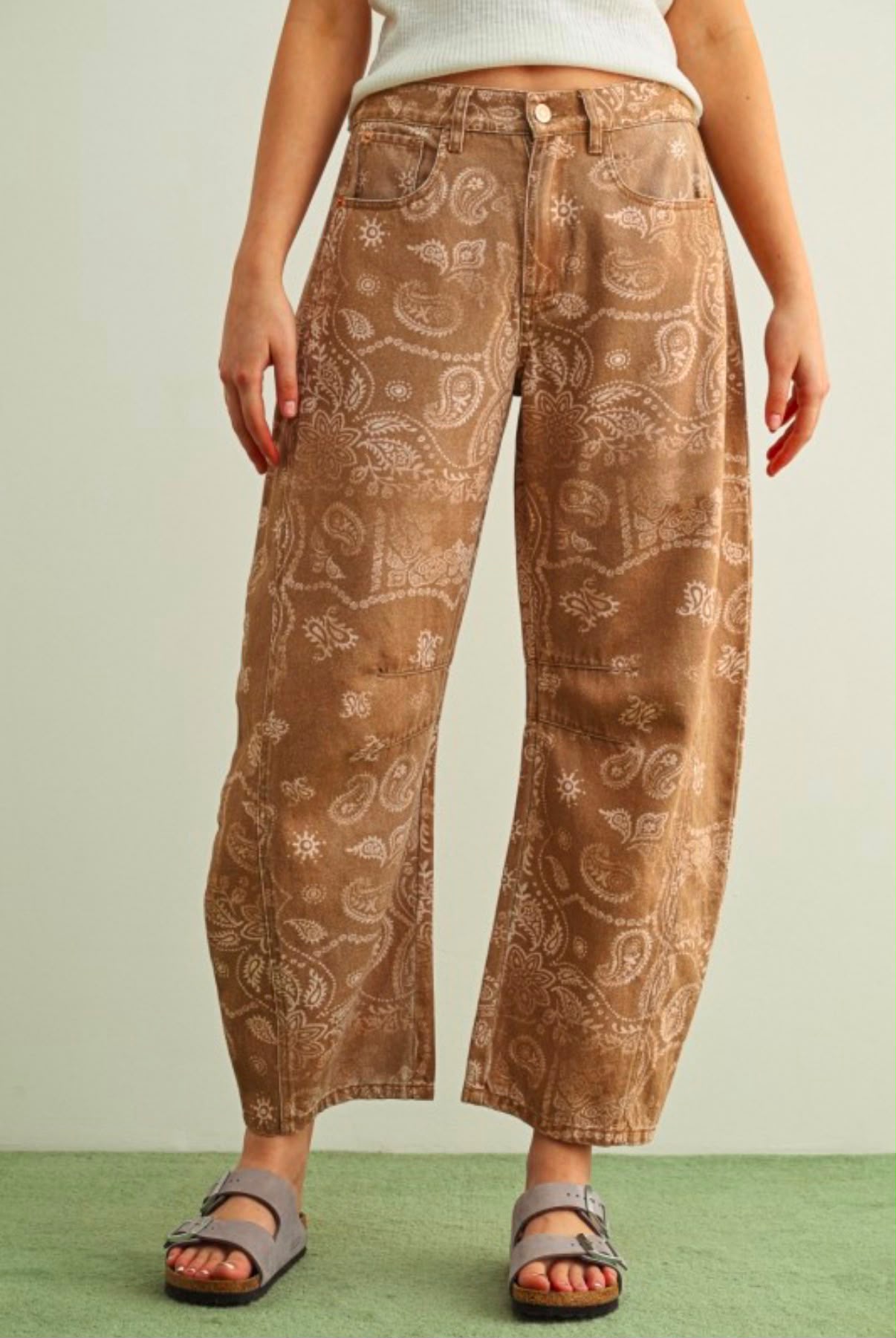 CLARIS BARREL PANTS